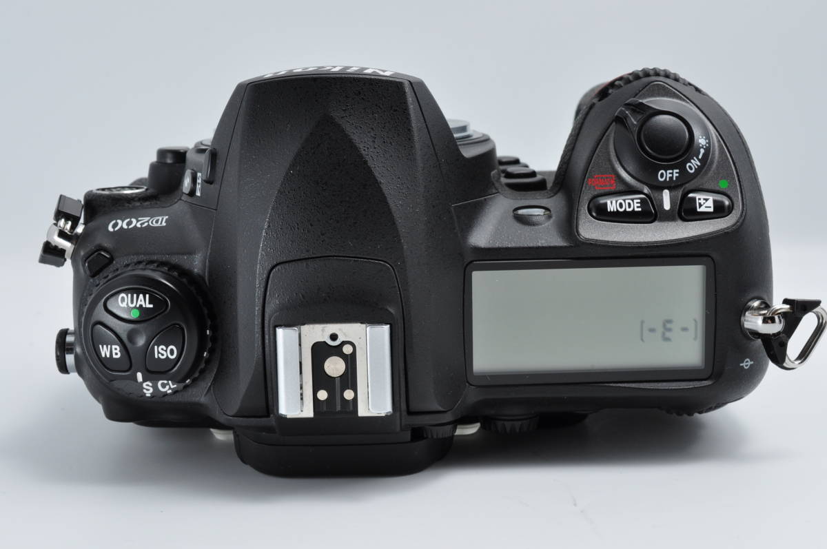 【極上美品】ニコン Nikon D200 デジタル 一眼レフカメラ シャッター数4,923 元箱付き #0139_画像8