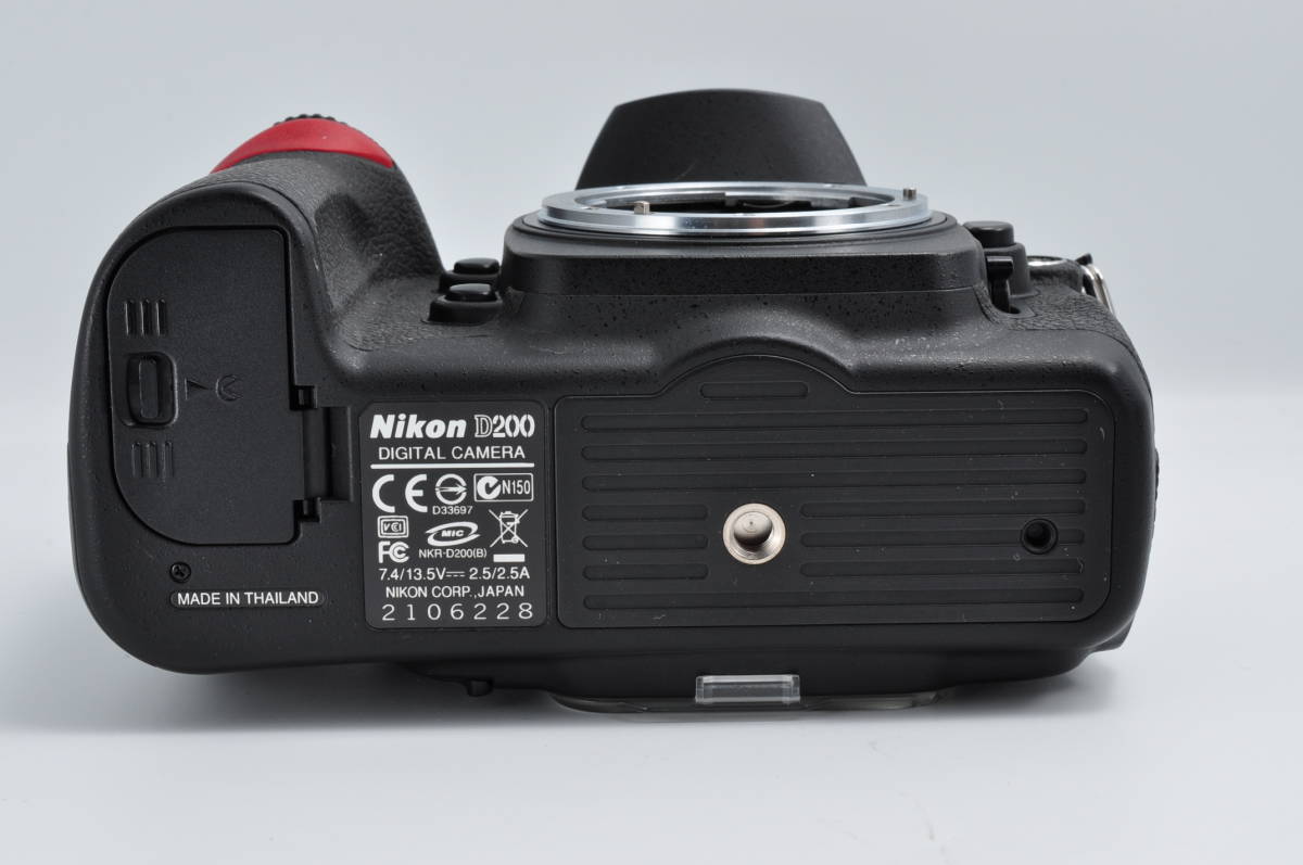 【極上美品】ニコン Nikon D200 デジタル 一眼レフカメラ シャッター数4,923 元箱付き #0139_画像9