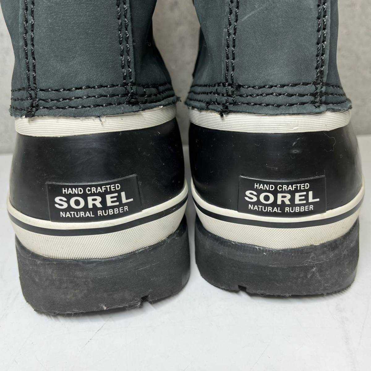 ◎【SOREL/ソレル】CARIBOU/カリブー NL1005-011 25cm UK6 EUR39 スノーブーツ ウィンターブーツ ブラック 冬靴 防水 防寒 アウトドア_画像4