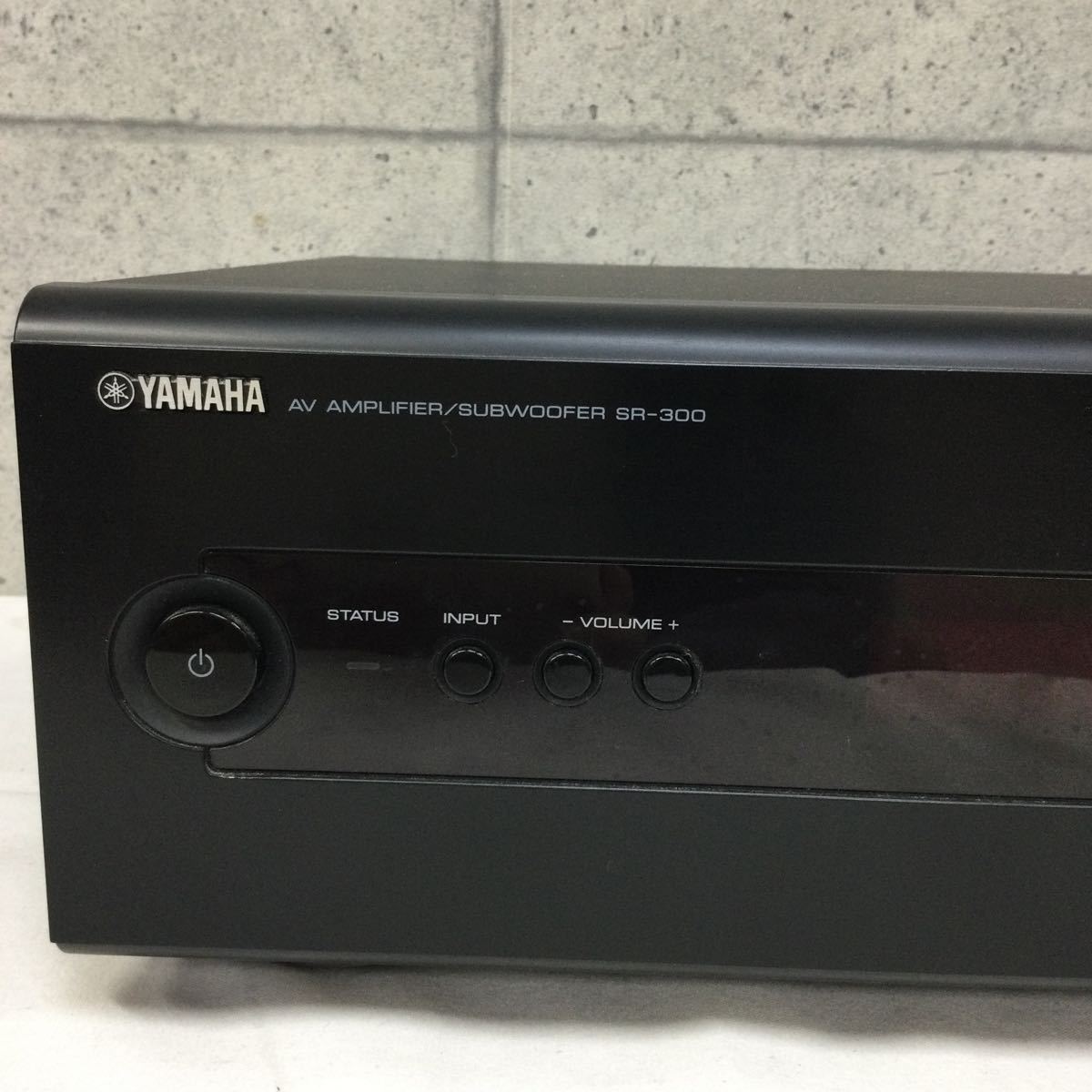 ◎【YAMAHA/ヤマハ】SR-300 NS-BR300 ホームシアターパッケージ AV アンプ・サブウーファー + スピーカー 通電確認済み オーディオ機器_画像5