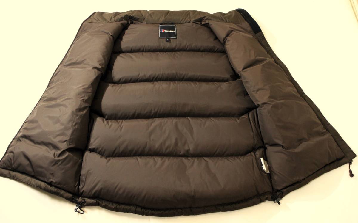 *berghaus bar g house *#33951 DOWN600 Akka down vest Brown men's :L