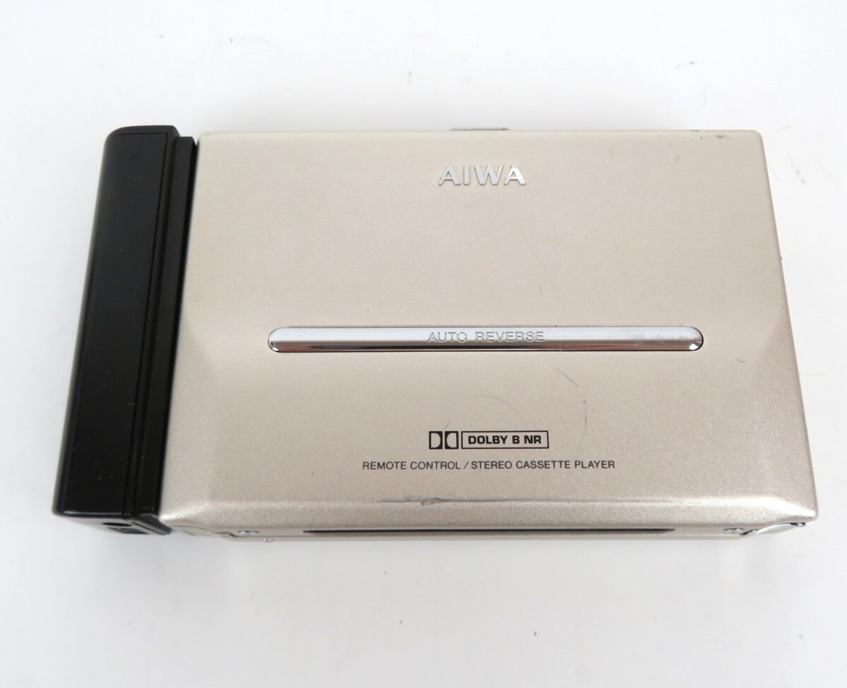 まとめ 3点 AIWA ステレオカセットプレーヤー HS-PL55 パナソニック CDプレーヤー SL-S490 SONY MDウォークマン MZ-E700 0304-002_画像2