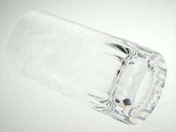 【美品】Baccarat Crystal Palme Highball Tumbler Glass バカラ クリスタル パルメ ハイボール タンブラー グラス_画像2