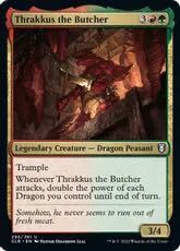 (295)《解体屋、スラッカス/Thrakkus the Butcher》[CLB] 金U [AG-MTG] 英語版_画像1