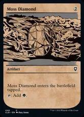 (448)■ショーケース■《苔色のダイアモンド/Moss Diamond》[CLB-BF] 茶C [AG-MTG] 英語版_画像1