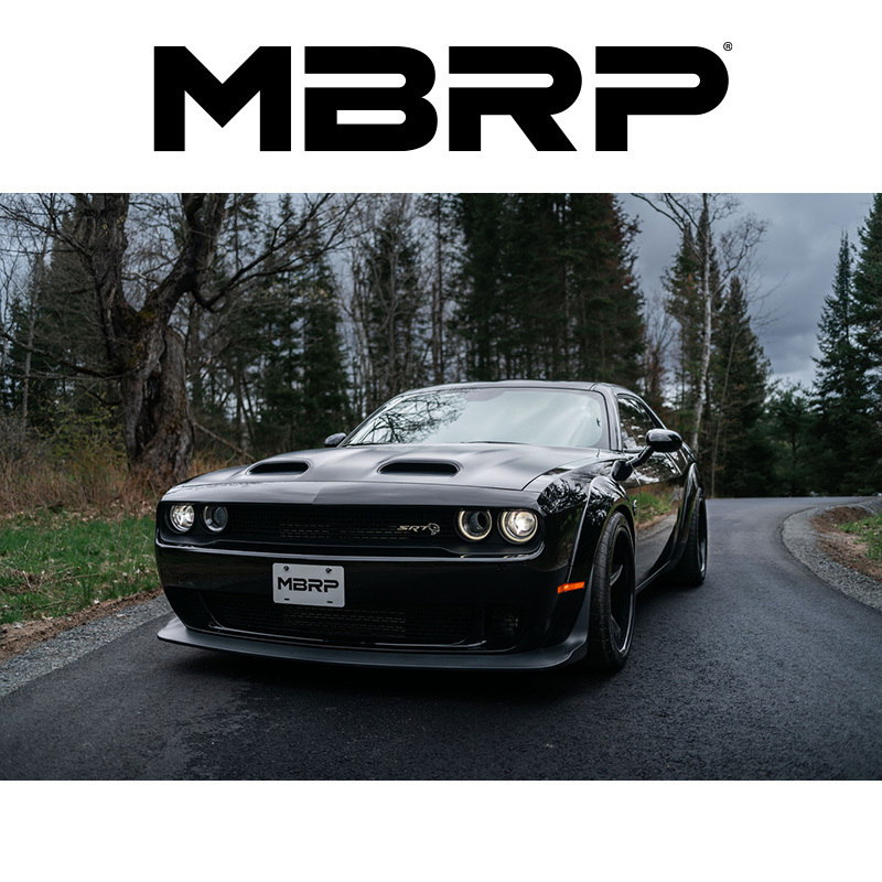 MBRP 2015-2024 ダッジ チャレンジャー SRT 6.4L V8 CAT-BACK レース エキゾースト 爆音_画像4