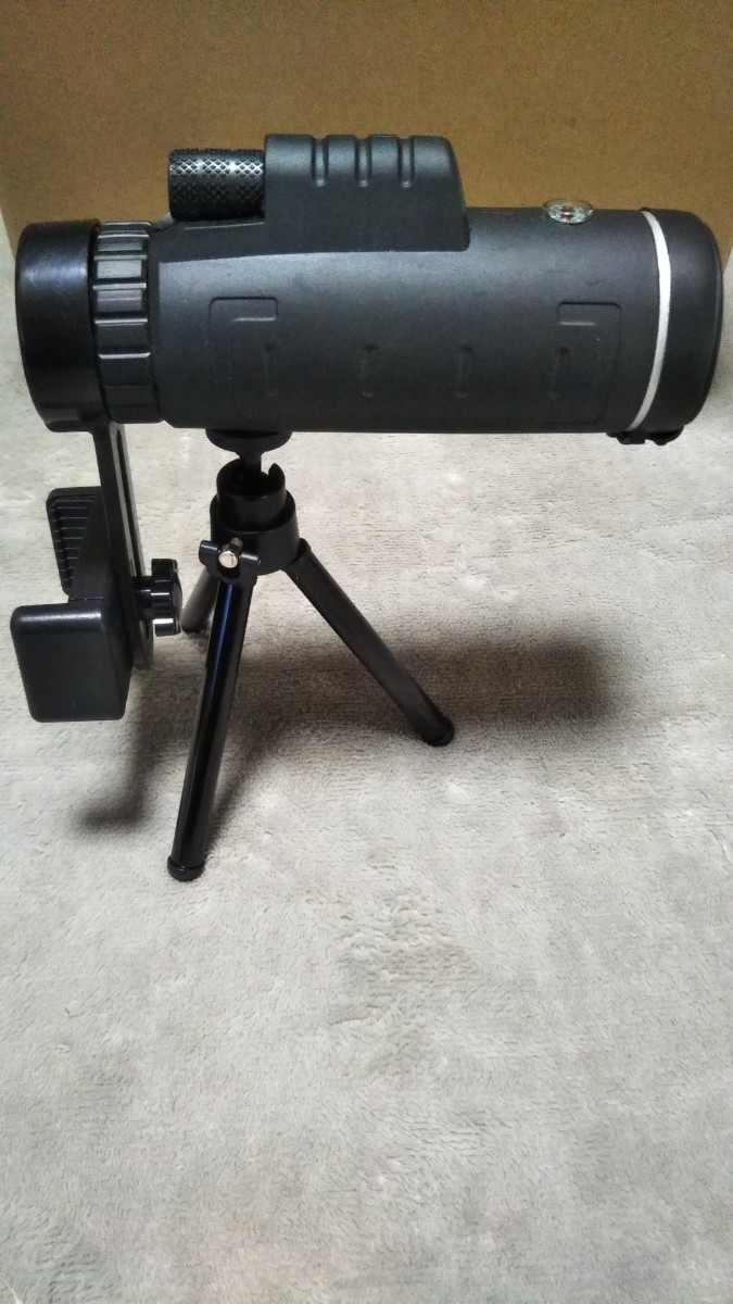  magnification 40 times tere scope monocle tripod . smartphone photographing for Hold attaching 