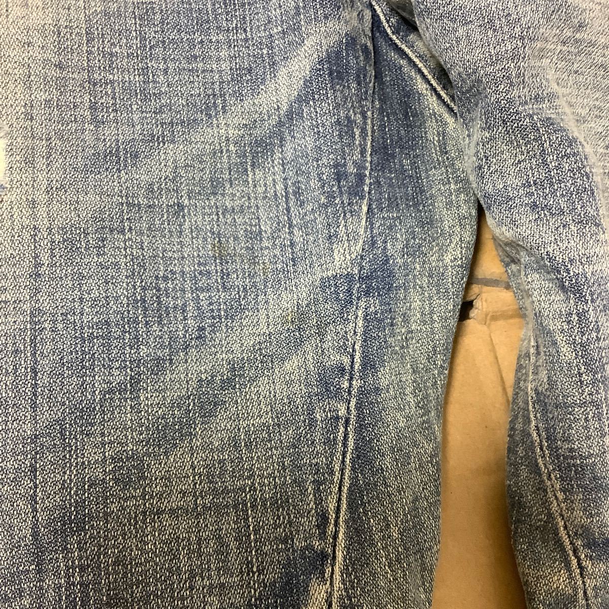 X-1186 G-STAR RAW ジースターロウ ARC 3D SLIM デニムパンツ スリムジーンズ W28 ユーズド加工 立体裁断テイスト_画像10