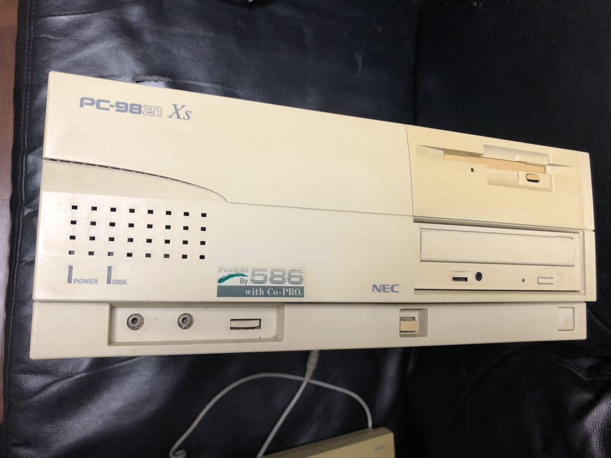 レトロパソコン　NEC 9821 Xs /C8W pawerd by 586 with Co.pro 本体のみ_画像3