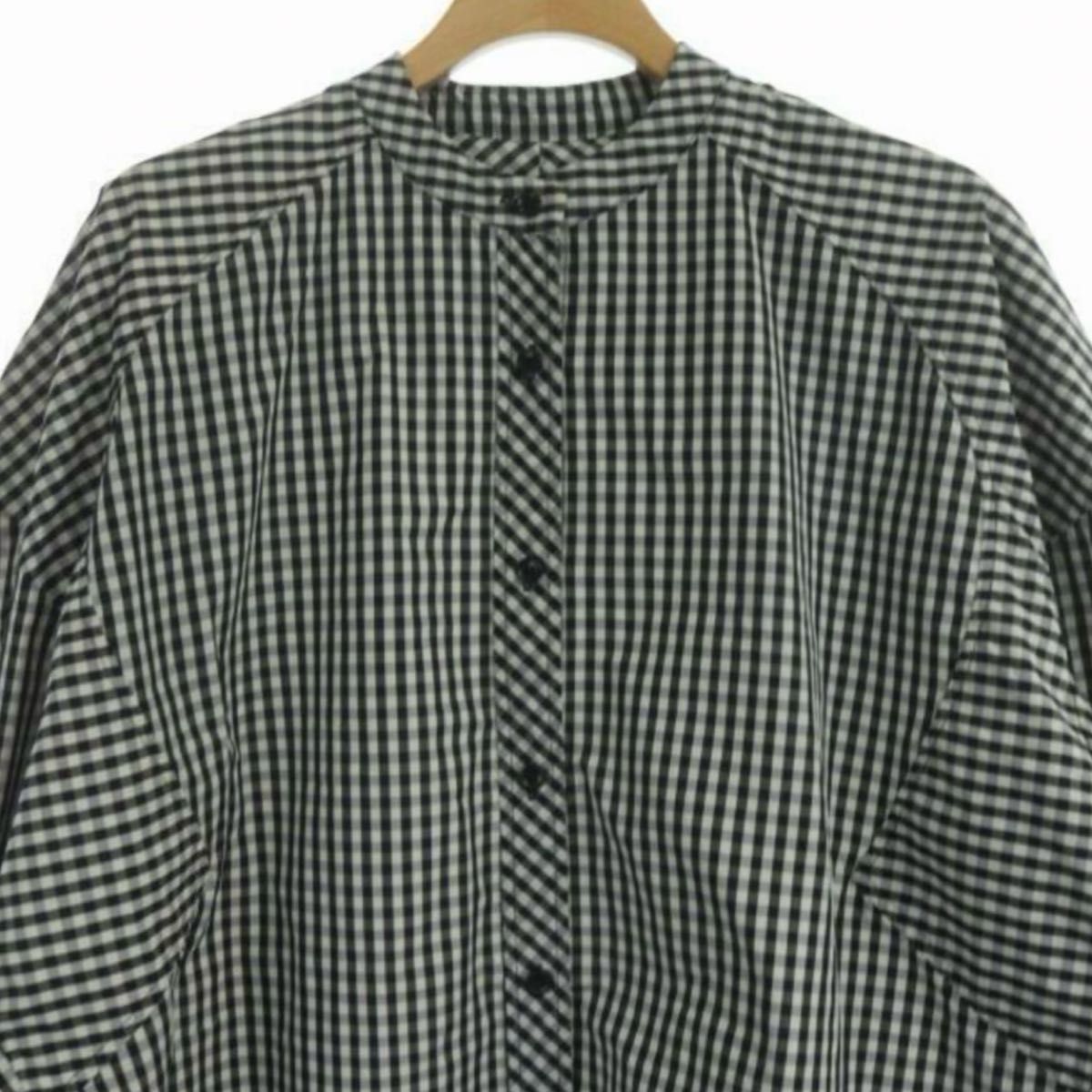 MACHATT マチャット ブラウス スタンドカラーオーバーシャツ MACHATT マチャット ブラウス スタンドカラーオーバーシャツ