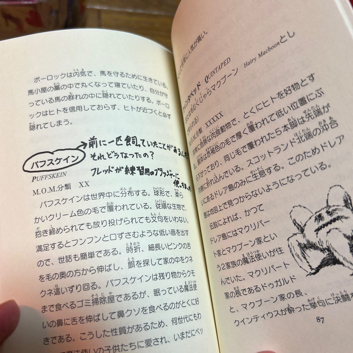 ハリーポッターホグワーツ指定教科書・1、2 JKローリング作松岡祐子訳クィディッチ今昔 幻の動物とその生息地 静山社_画像10