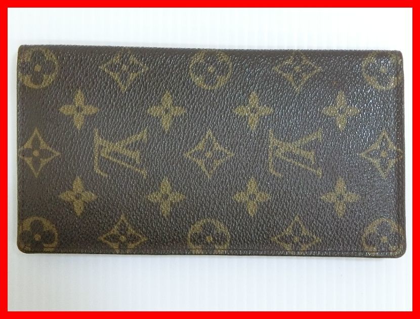 2402★F-1649★LOUIS VUITTON ルイ・ヴィトン モノグラム ポルト バルール・カルト・クレディ 財布 札入れ カード パス ケース CT0012 中古