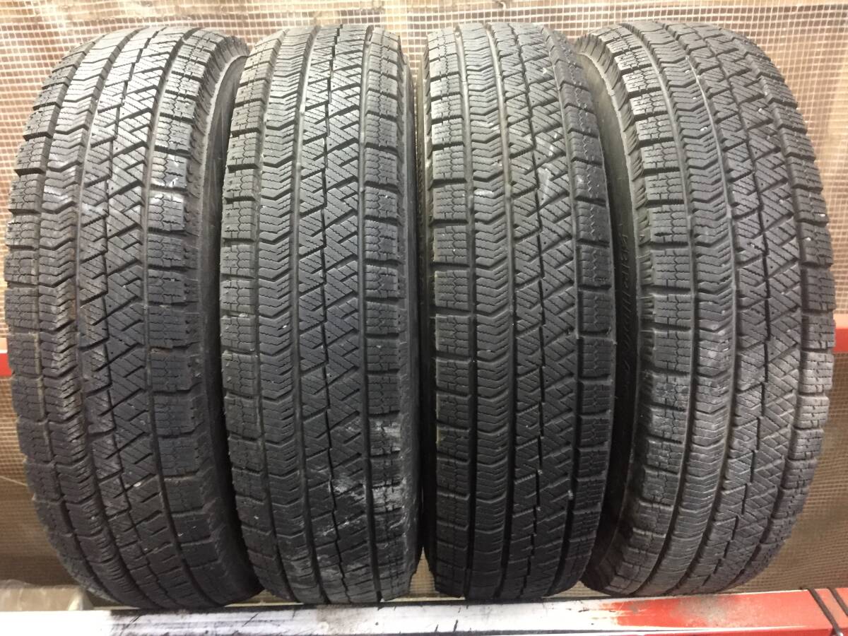 ★☆バリ山!! 145/80R12 ブリヂストン VRX2 4本セット!! 引取可 C784☆★_画像1