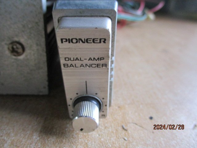 (0227)PIONEER デュアルアンプ GM-40 ロンサムカーボーイ 当時物_画像5