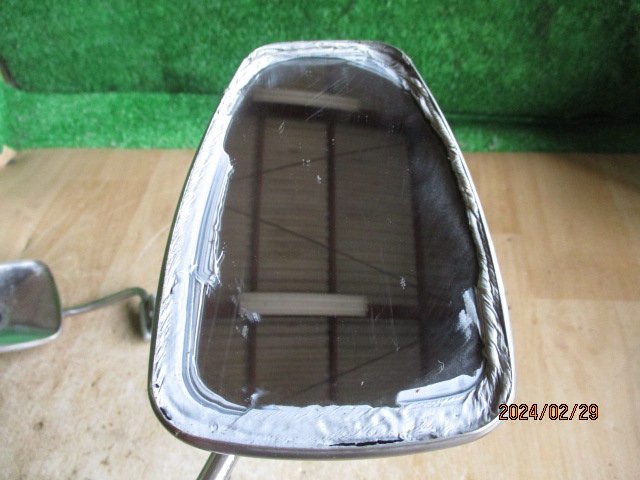 (0229)AZA 2CV tea -ru stone door mirror left right 