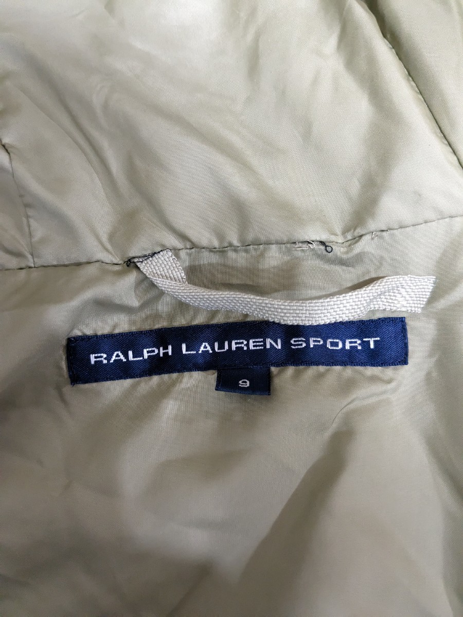 ★送料無料★RALPH LAUREN　SPORT　ラルフローレン　コート　ロングコート　防寒　中綿入り　アウター　レディース　サイズ9_画像7