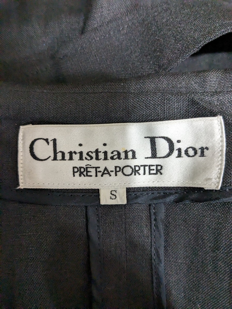 ★送料無料★Christian Dior　クリスチャンディオール　プレタポルテ　ジャケット　上着　トップス　アウター　レディース　Sサイズ_画像8