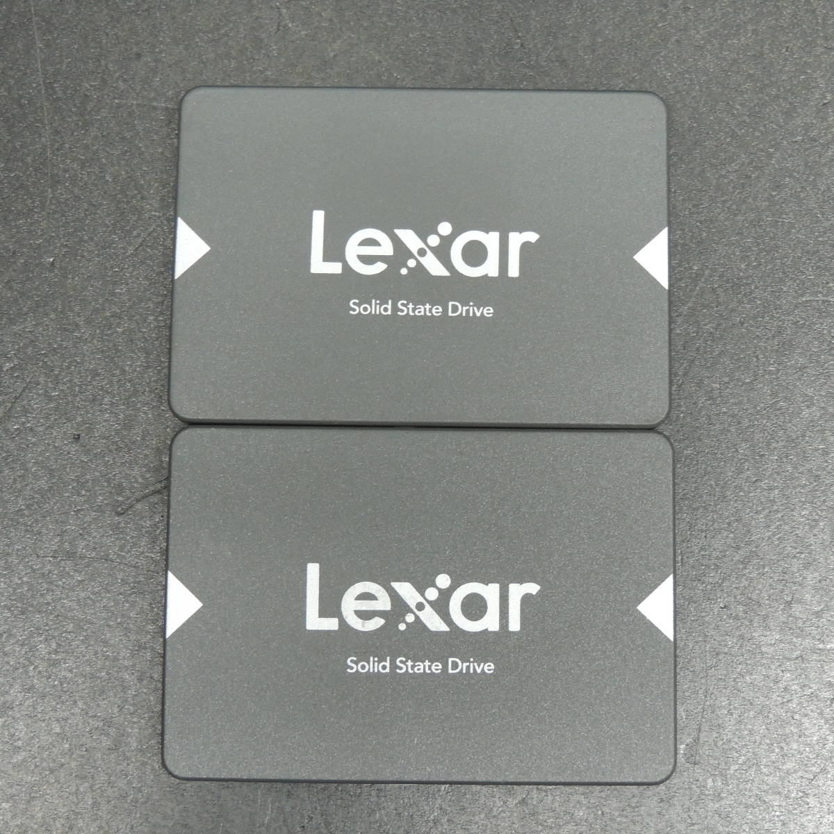 【2台まとめ売り/検品済み】Lexar SSD NS100 256GB LNS100-256-A10 (使用時間：1h・250h) 管理:g-75_画像1