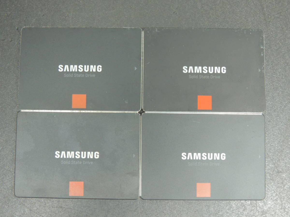 【4台まとめ売り/検品済み】SAMSUNG SSD 840 120GB MZ7TD128HAFV-0BW00 (使用時間：8704h・9408h・18419h・22068h) 管理:g-29_画像1