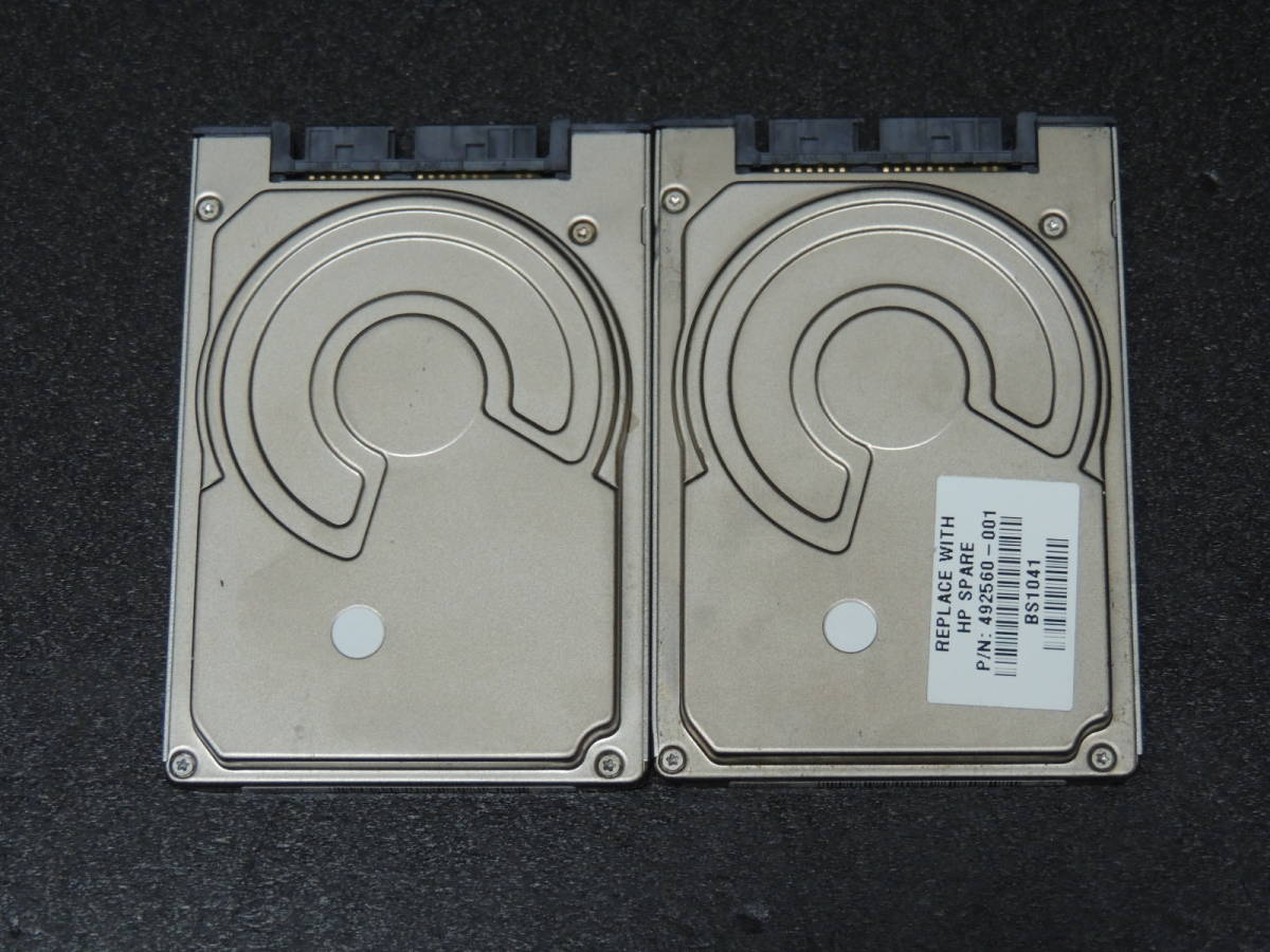 【2台まとめ売り/検品済み】TOSHIBA 1.8インチHDD MK8017GSG 80GB / MK1229GSG 120GB 管理:A-48_画像6