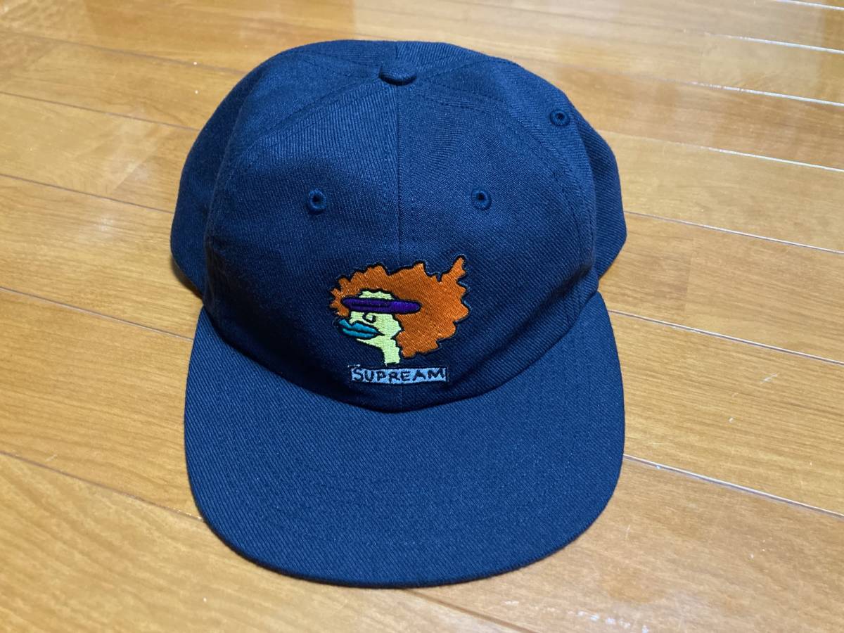 美品・即納☆ Supreme シュプリーム Gonz Ramm 6-Panel CAP NAVY