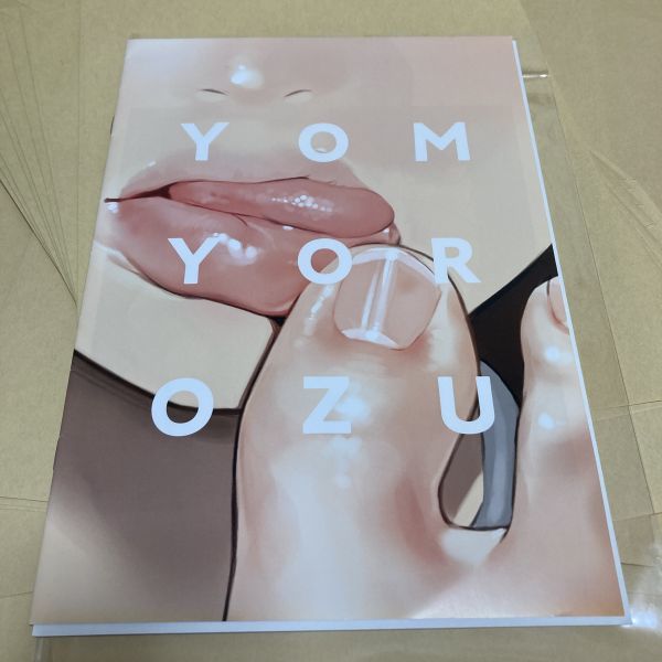 「YOM YOROZU」よむ書店　同人誌　B5 12p/フルカラーイラスト集_画像4