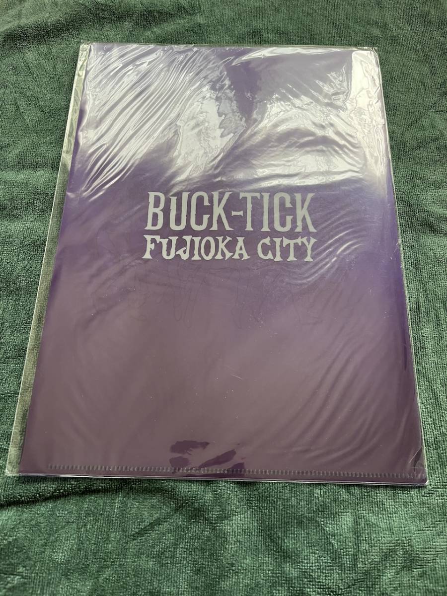 【100円スタート】「BUCK-TICK×藤岡市観光協会」コラボ企画グッズ クリアファイル_画像1