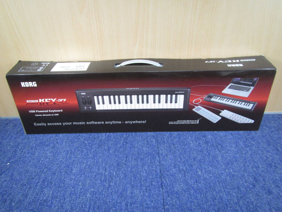  б/у прекрасный товар KORG Korg USB MIDI клавиатура microKEY-37