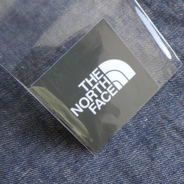 TNF Logo Sticker Mini NN32350 ニュートープグリーン 新品 ノースフエイス ステッカー 防水素材の画像2