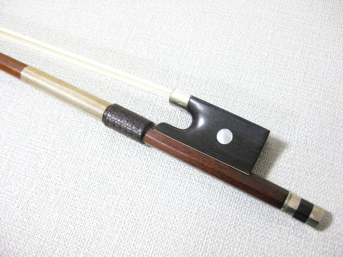 * animation equipped [ judgment document ] France Pierre Maline c.1920 violin bow maintenance * wool change ending 