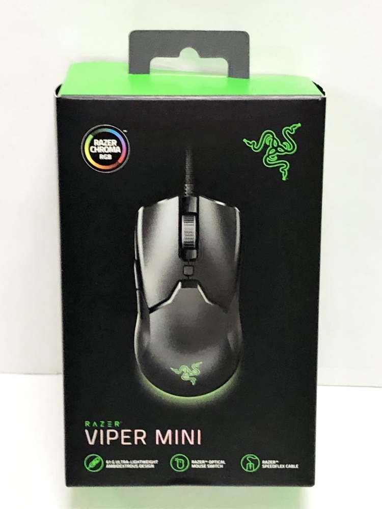 【簡易動作確認済み】RAZER / レイザー ゲーミングマウス Viper Mini RZ01-03250100-R3M1 有線 【タバコ臭有】_画像1