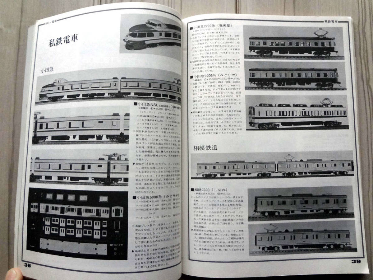 鉄道模型趣味 別冊 TMSカタログ2 電車 ディーゼルカー 客貨車_画像8