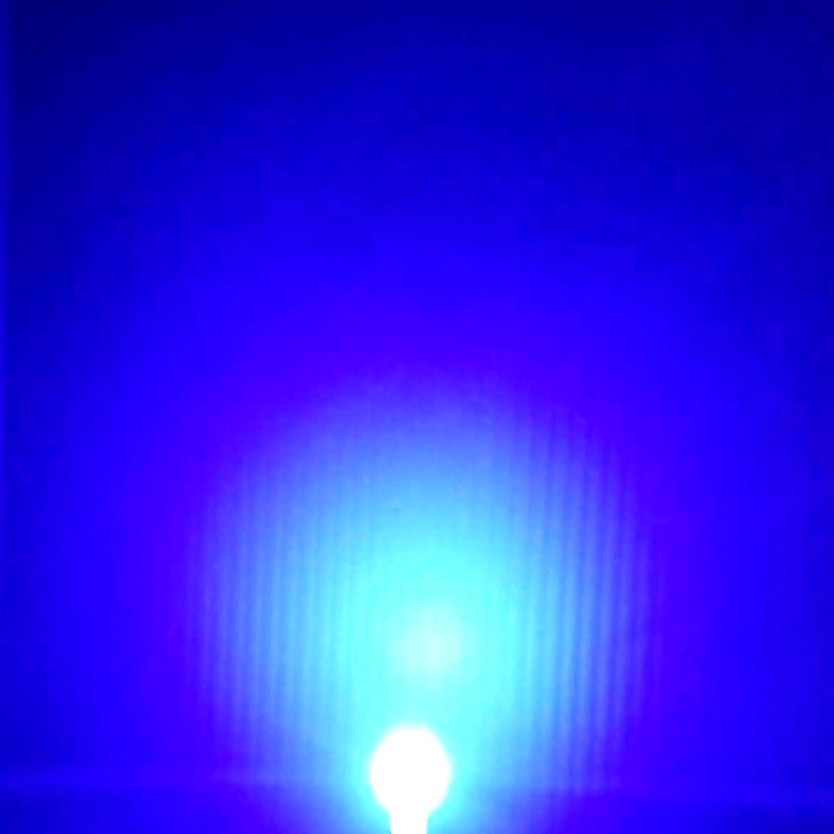 超拡散COB★ T5 青 3個セット★全面発光LED エアコン メーター スイッチ インジゲーター パネル球 球 ウエッジ 灰皿照明　インパネ_画像4