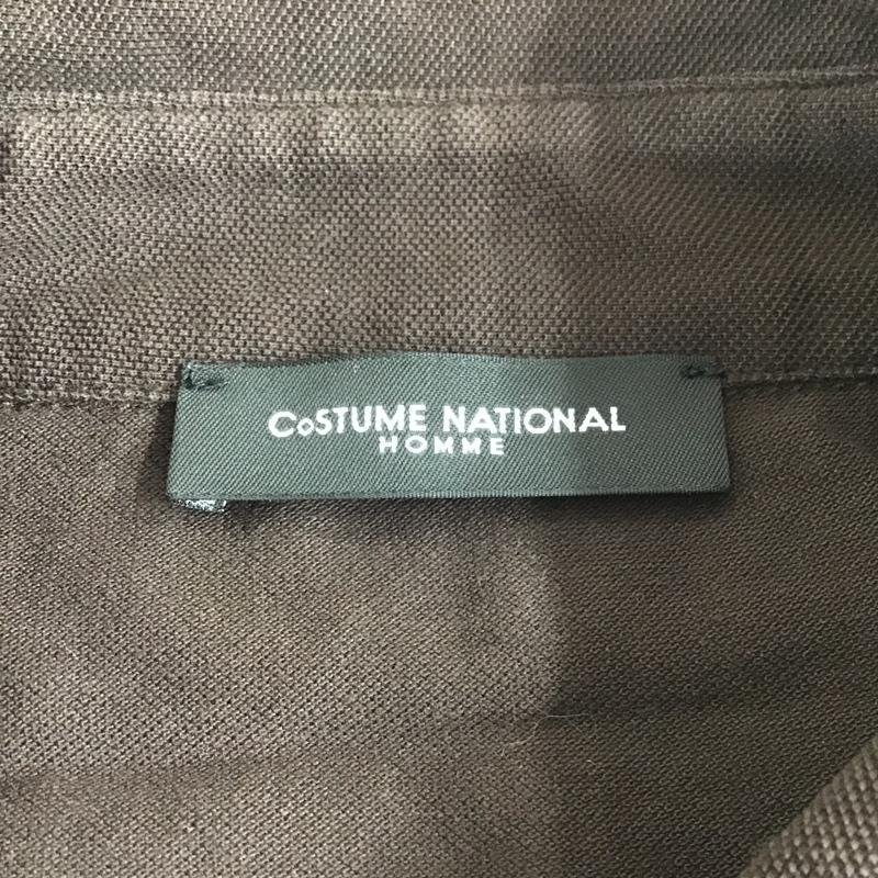 CoSTUME NATIONAL S Costume National рубашка-поло длинный рукав Polo Shirt чай / Brown / 10104611