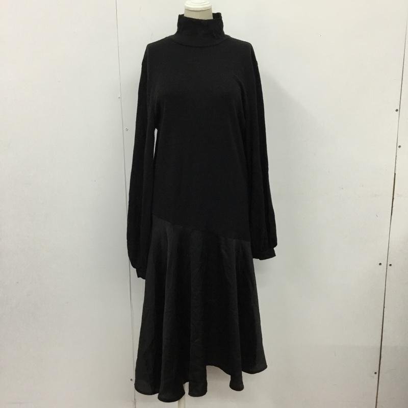 ZARA M ザラ ワンピース ロングスカート 5580 642 800 コンビーネーションドレス モックネック One-Piece Long Skirt 10104868_画像1