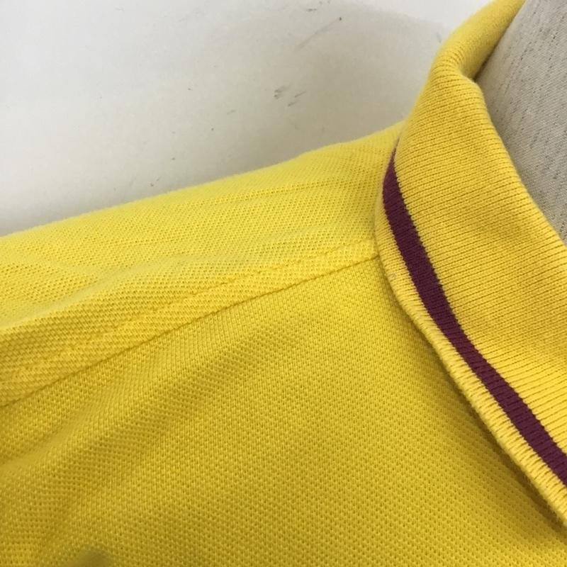 Yves Saint Laurent M Yves Saint-Laurent polo-shirt short sleeves polo-shirt with short sleeves color shirt short sleeves cut and sewn old clothes 80s~90s 10105106