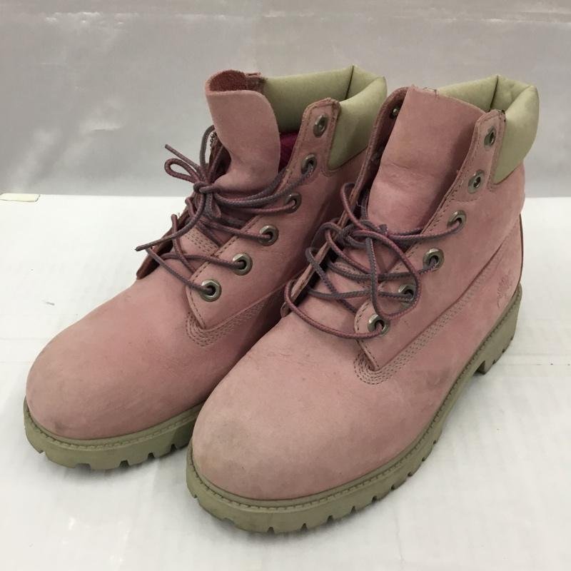 Timberland 23.5cm ティンバーランド ブーツ ショートブーツ 12919W シックスインチ クラシック ブーツ Jr’s 23.5cm 10105112_画像1