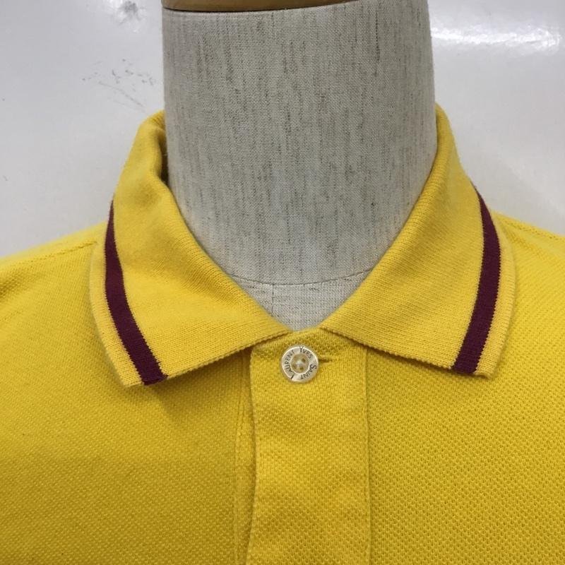 Yves Saint Laurent M Yves Saint-Laurent polo-shirt short sleeves polo-shirt with short sleeves color shirt short sleeves cut and sewn old clothes 80s~90s 10105106