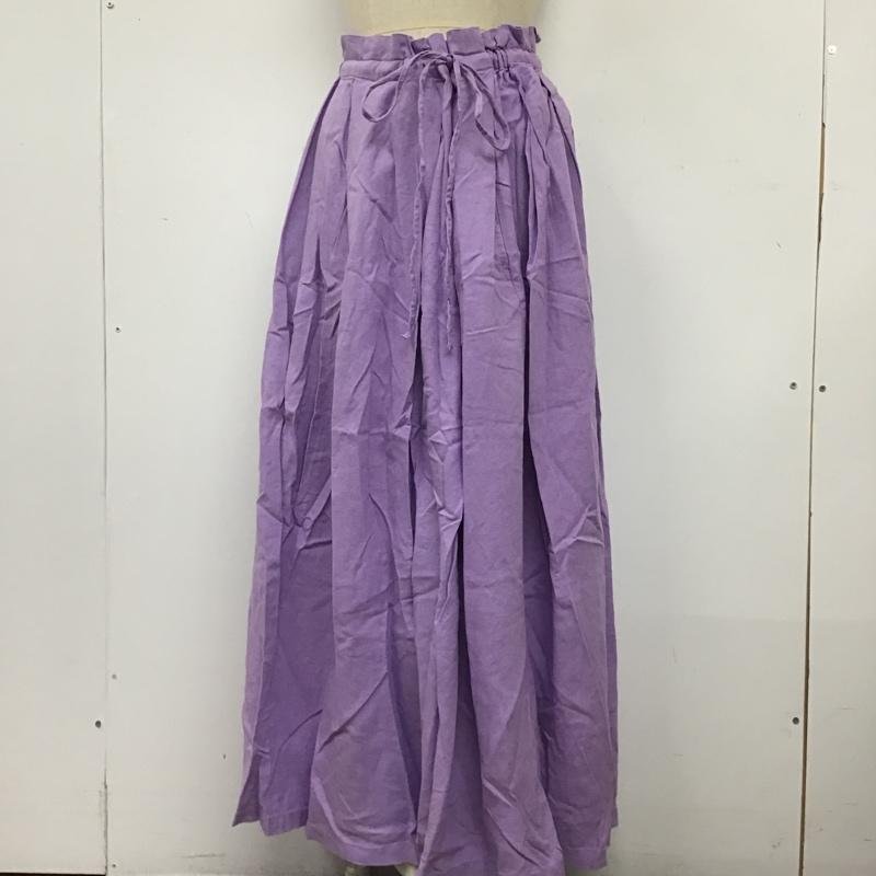 niko and... L ニコアンド スカート ロングスカート Skirt Long Skirt 紫 / パープル / 10105386_画像1