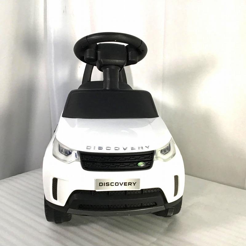 [ unused secondhand goods ]. quotient / IKESHO... for electric passenger vehicle Land Rover Discovery RA-LR-D electric toy for riding white 4.7kg 30017481