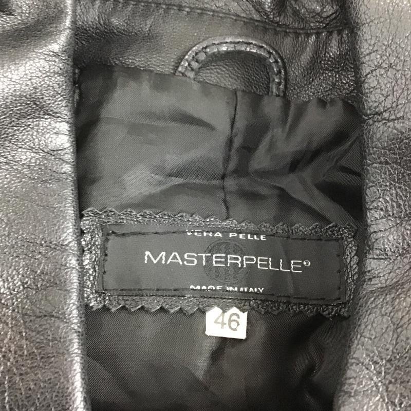 USED 46 古着 ジャケット、上着 レザージャケット MASTER PELLE Jacket 黒 / ブラック / 10105678_画像7