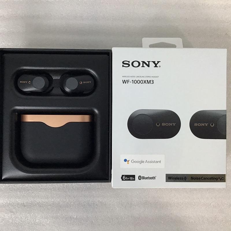 【未使用中古品】 ソニー / SONY ワイヤレスヘッドセット WF-1000XM3 海外仕様 密閉ダイナミック型 6mm ドーム型 SBC、AAC 30017577