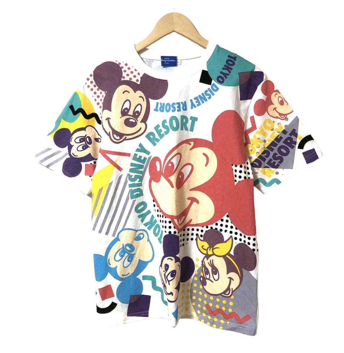 東京ディズニーリゾート　Disney Tシャツ　3Dプリント　記念グッズ　L_画像2
