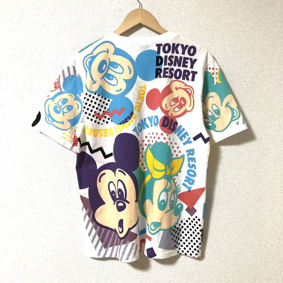 東京ディズニーリゾート　Disney Tシャツ　3Dプリント　記念グッズ　L_画像4
