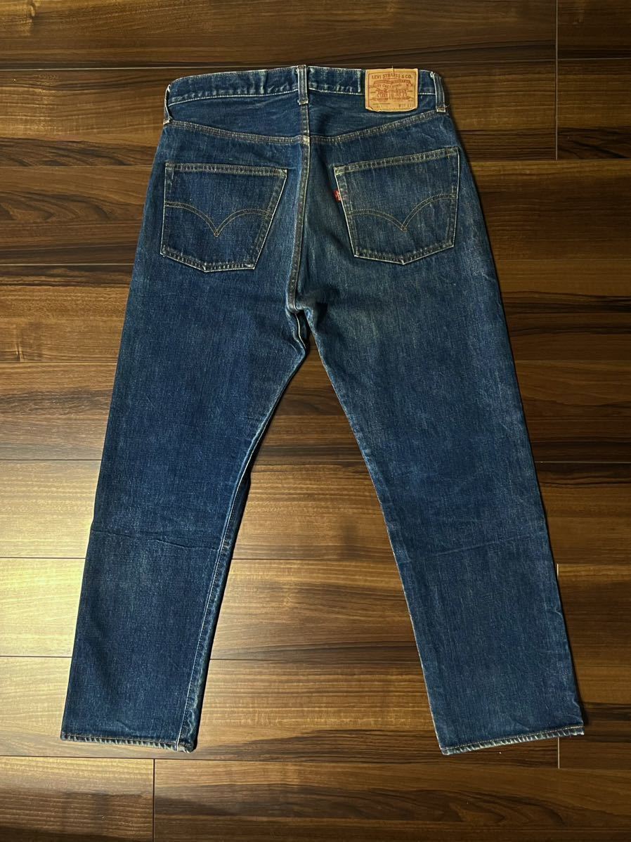 スペシャル 1977年製 Levi's 501e 66後期 赤耳 36×31 濃紺リペア無 オリジナルビンテージリーバイス USA製 xx zxx bige 606 60s70s80s90s_画像3