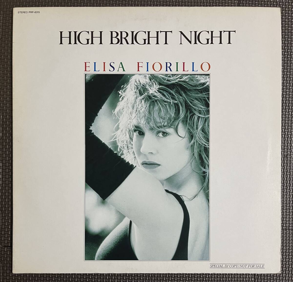 プロモ 12'  ELISA FIORILLO ／  HIGH BRIGHT NIGHT - Dancin’ through the night mix -の画像1