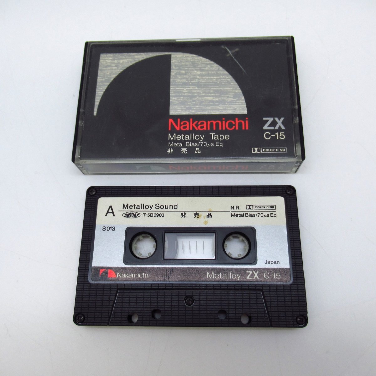 Nakamichi ZX C-15 Metalloy Tape メタロイテープ メタルテープ カセットテープ　ナカミチ 非売品 【レア】_画像1