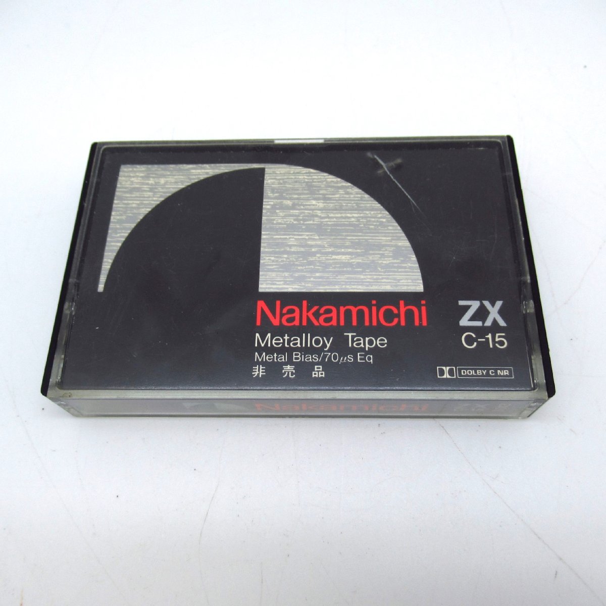 Nakamichi ZX C-15 Metalloy Tape メタロイテープ メタルテープ カセットテープ　ナカミチ 非売品 【レア】_画像4