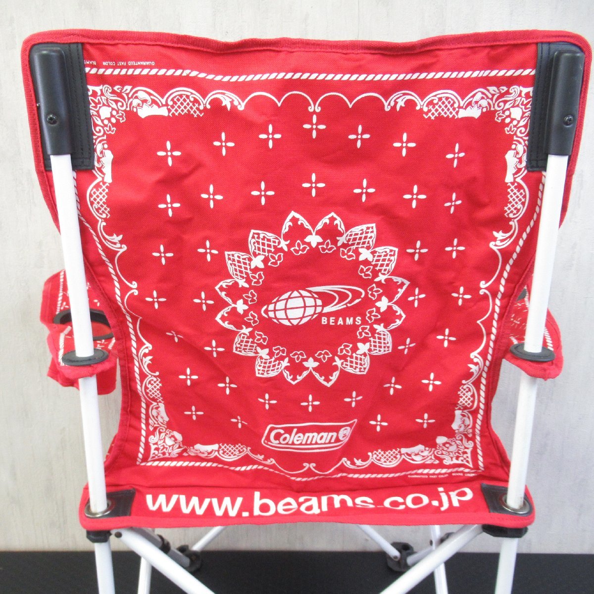 COLEMAN×BEAMS コールマン ビームスアームチェア（レッド） BEAMS ARM CHAIR RED【 中古品 】_画像5