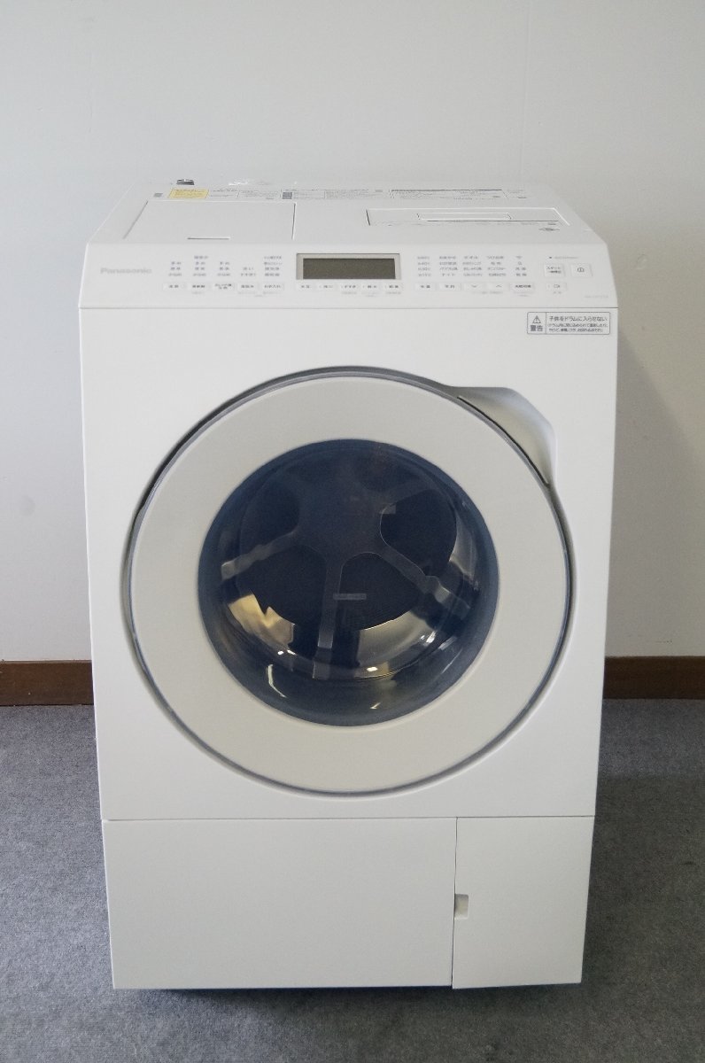 美品 Panasonic NA-LX127AL ドラム式洗濯機 洗濯12ｋ 乾燥6ｋ 「トリプル自動投入」搭載 スゴ落ち泡洗浄 はやふわ乾燥 2021年製_画像2